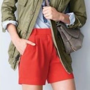 J. CREW Crepe shorts